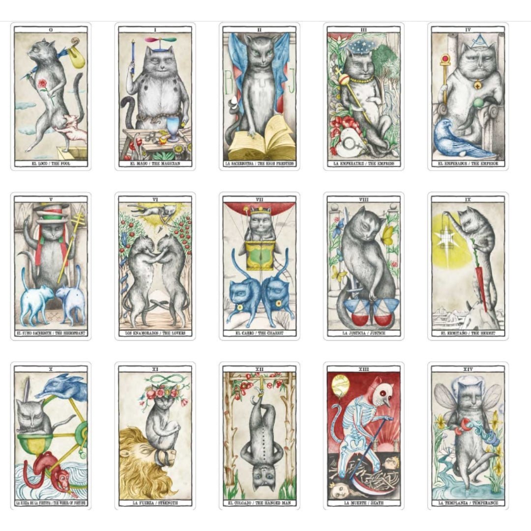 Tarot Cats de Ana Juan - Sensaido
