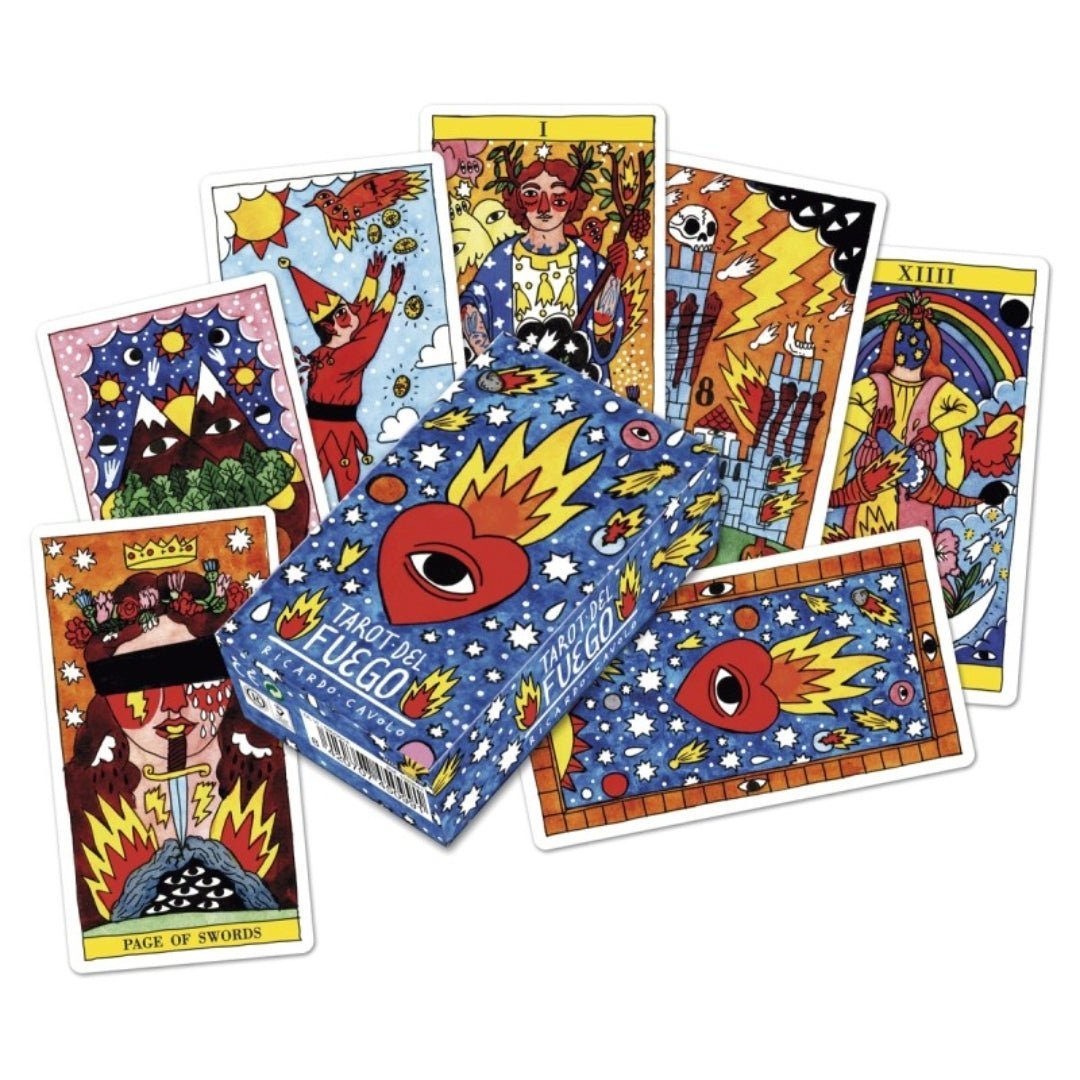 Tarot del Fuego de Ricardo Cavolo - Sensaido