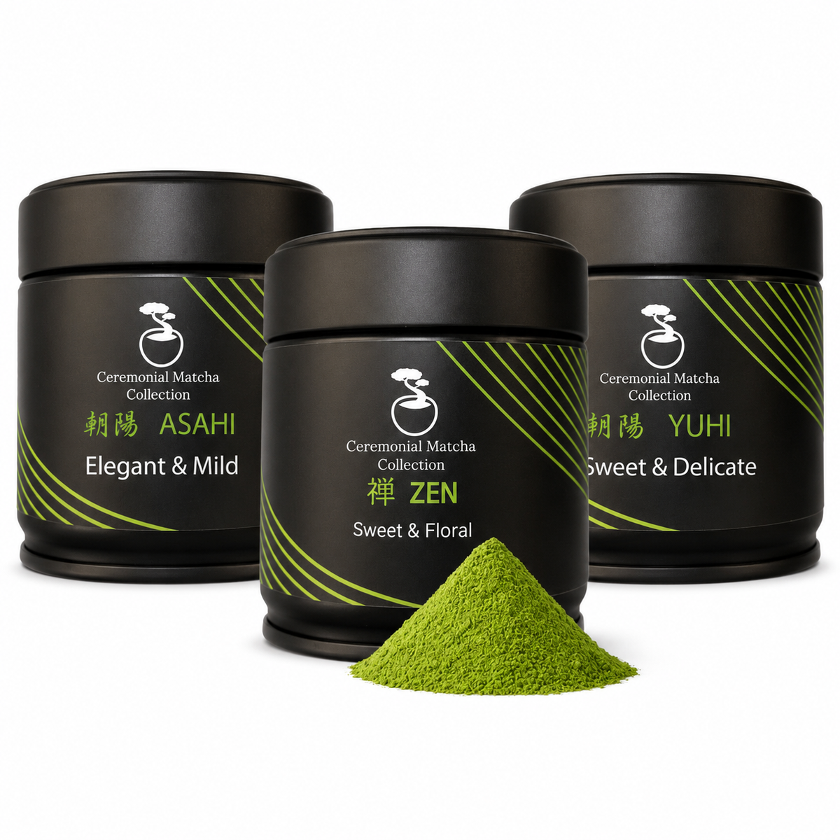 Ceremonial Matcha Tasting Set — 3x30g