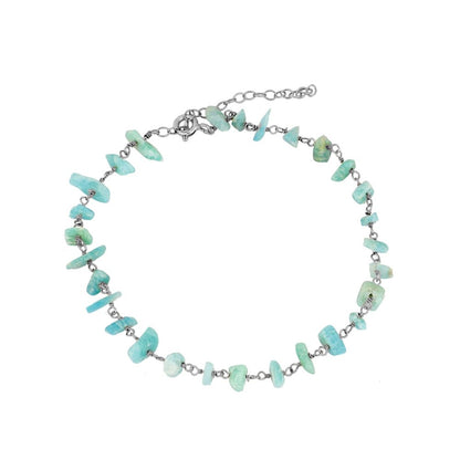 Tobillera 'Daphne' de Amazonita
