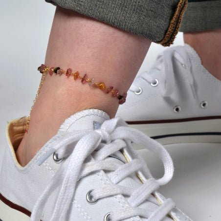 Tobillera 'Daphne' de Turmalina