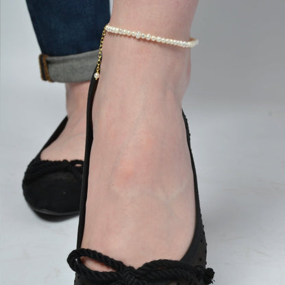 Tobillera de Perlas
