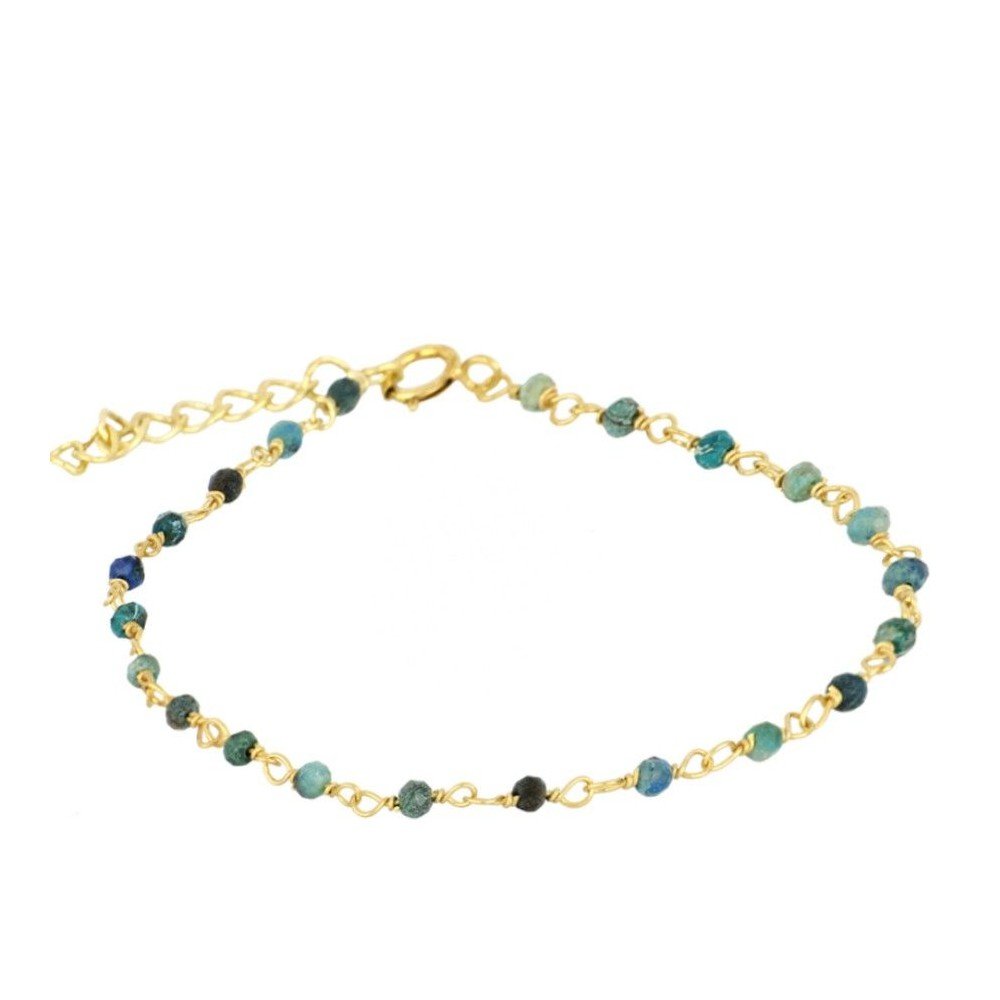 Tobillera 'Naunet' de Crisocola