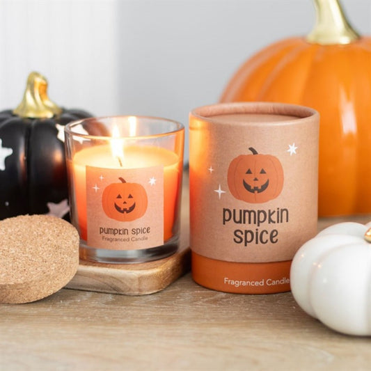 Vela de Calabaza Especiada 'Peekaboo' - Sensaido