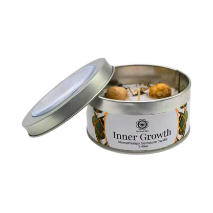 Vela 'Green Tree' - Crecimiento Interior & Adularia - Sensaido