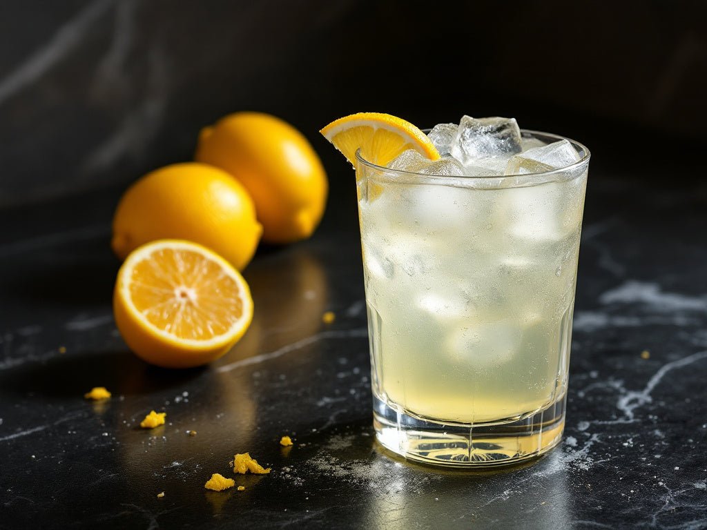 Zumo de limón exprimido 100% natural de Solimon en botella de 1 litro, con imagen del producto en el envase.